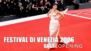 FESTIVAL DI VENEZIA 2026 | Day 1 Opening Ceremony - 4K