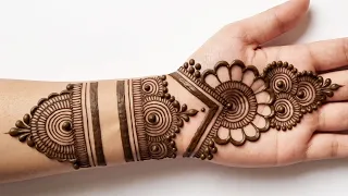Easy front hand mehndi design | very simple mehndi design | mehandi design | mehndi design | mehandi