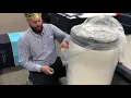 Unboxing a DreamCloud Premier Mattress Bed In A Box mattress