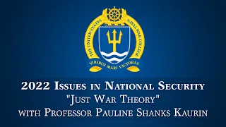 NWC INS -- Lecture 12 "Just War Theory"
