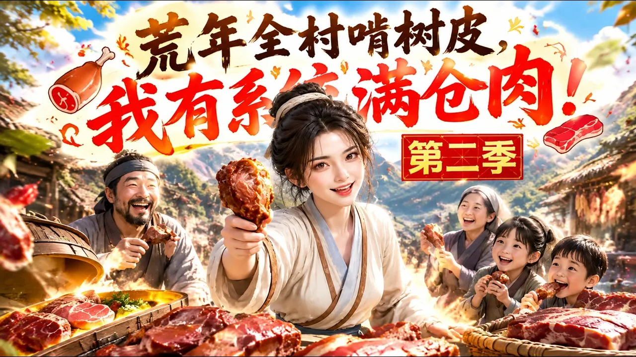 荒年全村啃树皮,我有系统满仓肉!