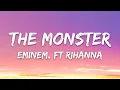 Download Lagu Eminem - The Monster (Lyrics) ft. Rihanna