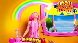 Haz un arcoíris con Stephanie | Lazy Town en Español | Dibujos Animados en Español