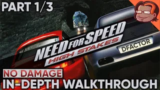 Need For Speed High Stakes In Depth PS1 Walkthrough Part 1 3 No Damage 