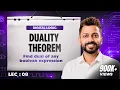 Lec-8 Duality Theorem How to find Dual of Any Boolean Expression