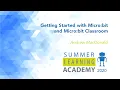 Getting started with micro bit and micro bit Classroom