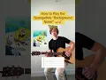 Download Lagu How to Play the Spongebob “Background Noise” Song 🤣🎸 #guitartok #guitartutorial #guitarlesson