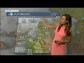 Saturday weather - warmer weekend ahead
