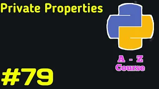Python private class Properties