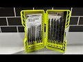 RYOBI 25 Piece Black Oxide Hex Shank Drill Bits with Case