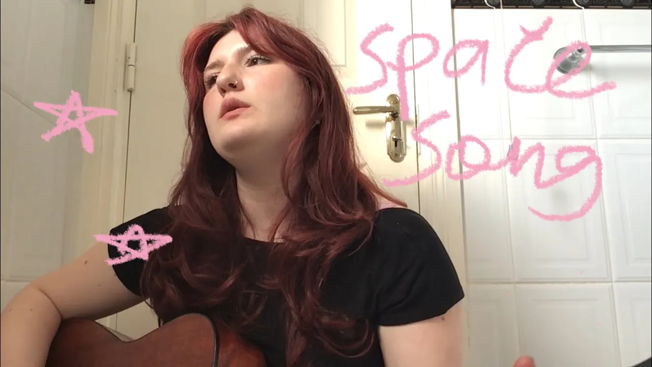 space song- beach house (cover) in my parent’s bathroom