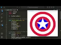 Captain America Shield using Python Turtle Python Turtle Graphics Project geekbyte01