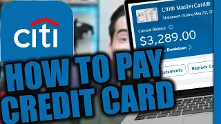 How to Pay Citi Bank Credit Card