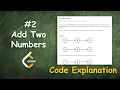 Add Two Numbers LeetCode 2 Linked List Coding Interview Problem JS