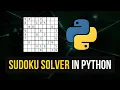 Sudoku Solver in Python