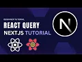 NextJS 15 with React Query Tutorial How to use React Query in NextJS 15