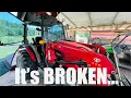 This TYM tractor has a major problem