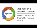 45 Dijkstra s Algorithm Proof of Correctness Part 2 GRAPH SEARCH DIJKSTRA S ALGORITHM
