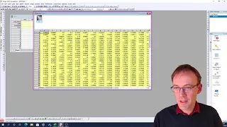 creating a contour plot in Origin from a spreadsheet with x y z data