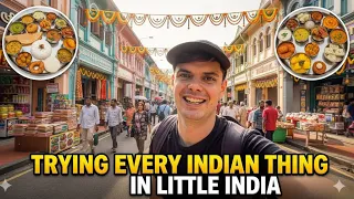 This Is Little India 🇮🇳  trying indian food in Kuala Lumpur 
