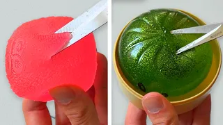 Cutting Open MORE Squishies To Make Slime | Slime Challenge