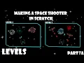 How to Make a Space Shooter Game in Scratch Part 7A - Levels