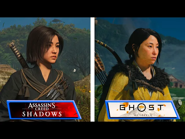 Ghost of Yōtei vs Assassin’s Creed Shadows | Ultimate Graphics Showdown