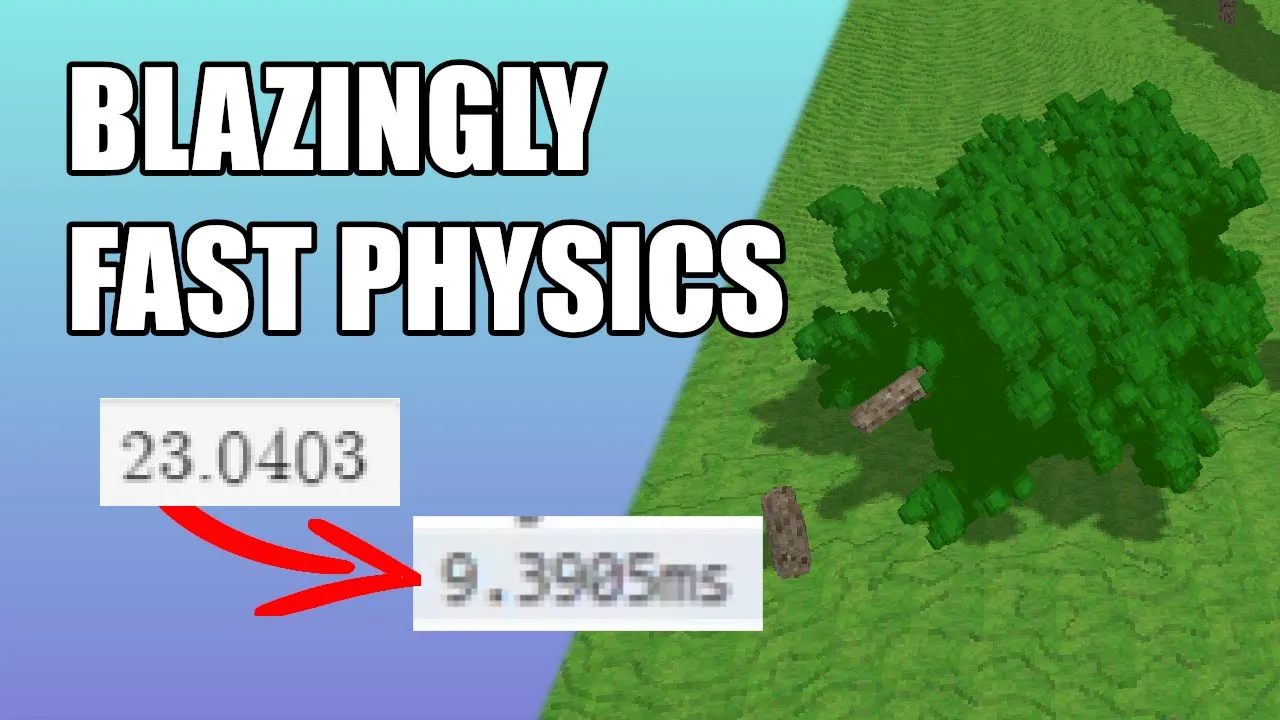 OPTIMIZING my physics engine [Voxel Devlog #13]