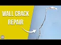 Fixing Wall Cracks for the First Time DIY Home Repair