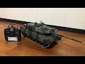 Lagu Heng Long Leopard 2A6 Battle Tank with TK7.1 Additional Function Control \u0026 High Voltage Flash Cannon