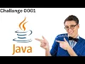 Java challenge 0001 java java live coding java programming oops