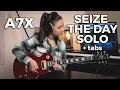 Download Lagu Avenged Sevenfold - Seize the day solo (+tabs)