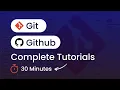 Git And GitHub Full Course Complete Git And GitHub Tutorial For Beginners