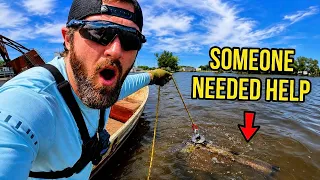 I Found Evidence of an EMERGENCY Magnet Fishing…