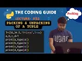 Packing Unpacking of a Tuple In Python Python Tutorials For Beginners