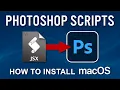 Photoshop Scripts How to Install macOS