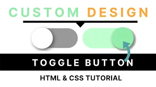 How to Create Android Toggle Button Using Only HTML CSS Pure CSS Tutorial