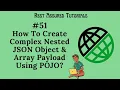 51 Rest Assured How To Create Nested JSON Object Array Payload Using POJO