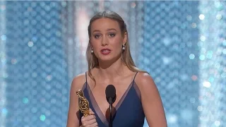 Brie Larson Wins Best Actress 88th Oscars 2016