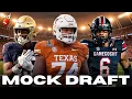 THREE ROUND 2027 NFL Mock Draft with TRADES Arch says NO to Arizona
