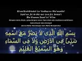 BISMILLAHILLADZI LAA YADHURRU MA’ASMIHI