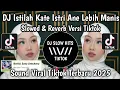 Download Lagu DJ ISTILAH KATE ISTRI ANE LEBIH MANIS SLOWED \u0026 REVERB VERSI TIKTOK VIRAL TIKTOK YANG KALIAN CARI