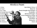 Lagu Kumpulan Lagu Hindia x Feast  TOP 20 PLAYLIST TANPA IKLAN #hindia #feast #Laguhindia