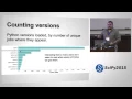 So How ARE Scientists Using Python on Supercomputers SciPy 2015 Michael Milligan