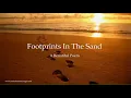 Footprints In The Sand - A Beautiful Poem Reading