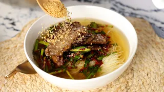 Korean beef noodle soup