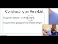 ArrayList ArrayList constructors