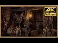 4K Wallpaper - Rustic Stable Saddles