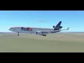 INFINITE FLIGHT FedEx MD-11 landing at Galveston TX