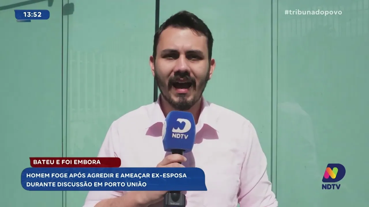 Violência contra a mulher: agressor foge após atacar ex-companheira em Porto União